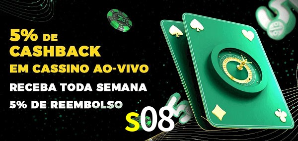 Promoções do cassino ao Vivo s08